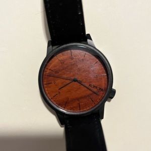Wood grain Komono Watch